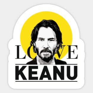 Keanu Reeves Sticker